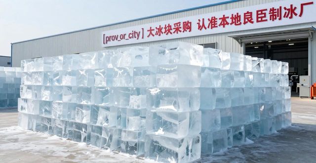 芜湖大冰块采购 认准本地良臣制冰厂